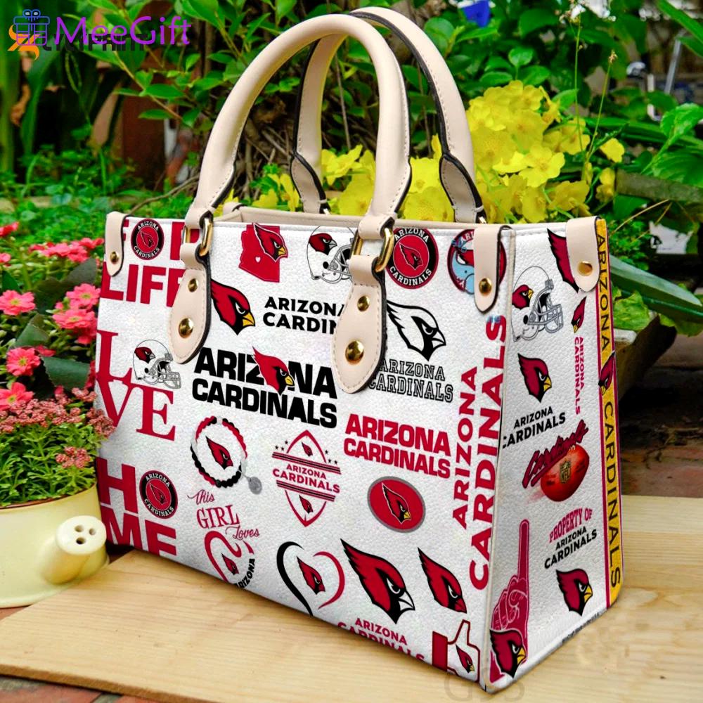 Stylish arizona cardinals women s leather hand bag gift for women’s day – perfect gift for women s day! g95 3857 Women Leather Hand Bag