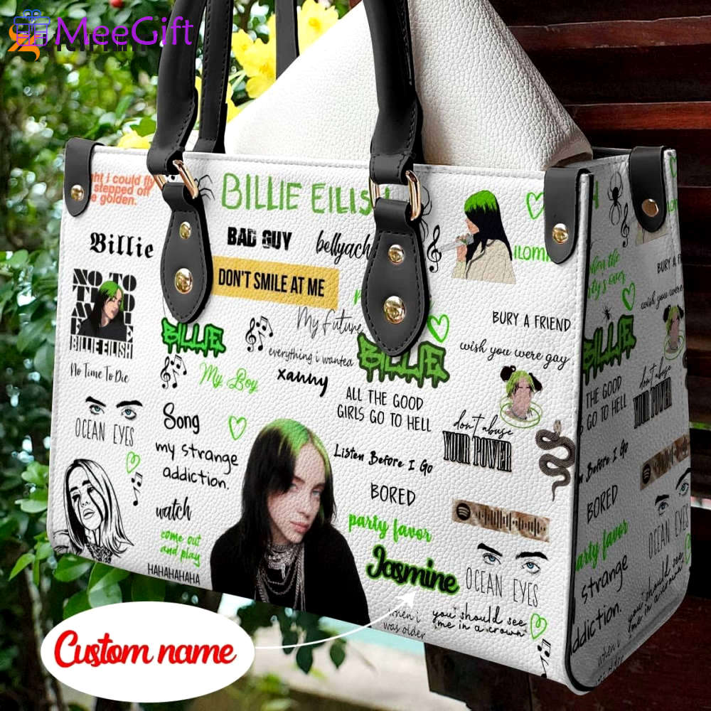 Stylish billie eilish leather hand bag gift for women’s day gift for women s day – ch 3695 Women Leather Hand Bag