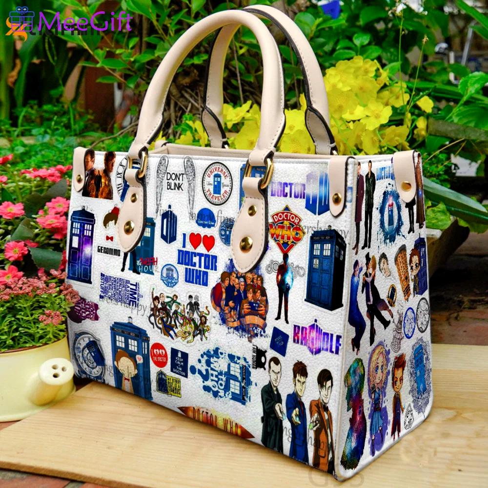 Stylish doctor who leather hand bag gift for women’s day – perfect women s day gift (g95) 3474 Women Leather Hand Bag