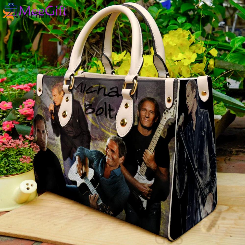 Stylish michael bolton leather hand bag gift for women’s day gift women s day g95 303 Women Leather Hand Bag