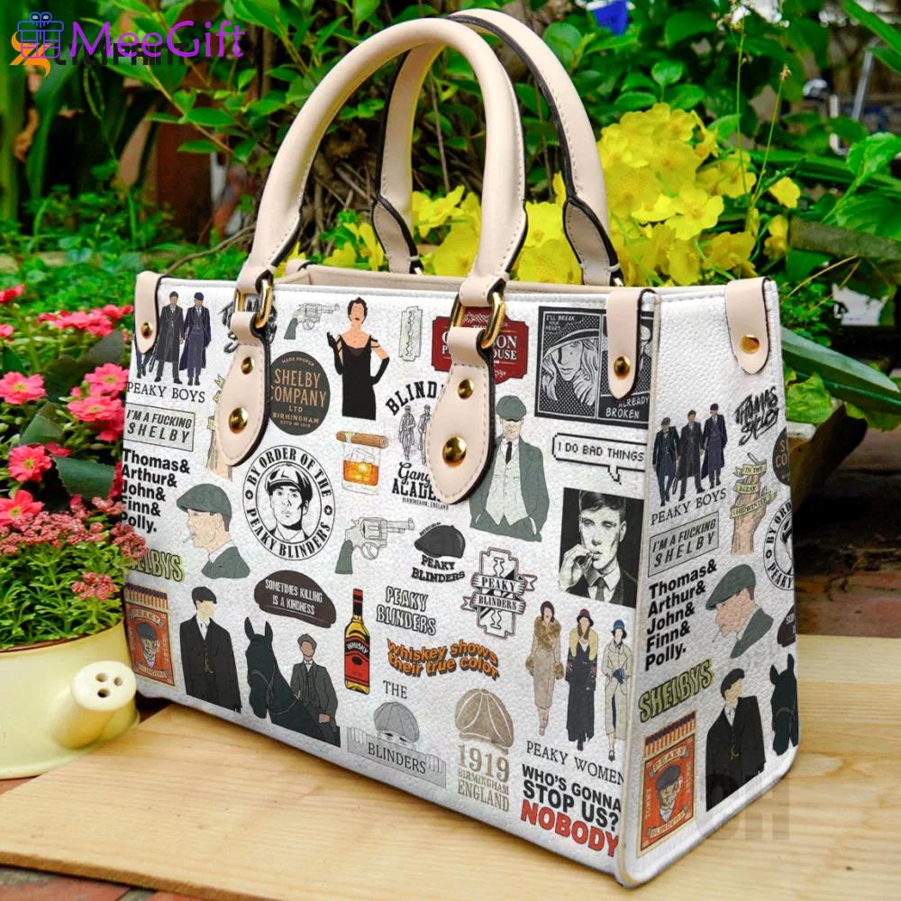 Stylish peaky blinders leather hand bag gift for women’s day – perfect women s day gift 3838 Women Leather Hand Bag