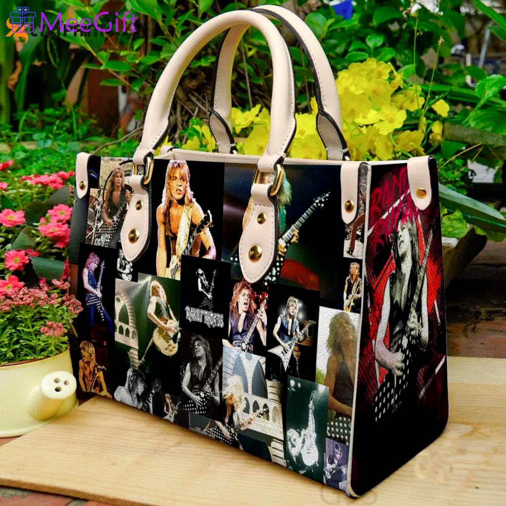 Stylish randy rhoads leather hand bag gift for women’s day for women s day gifting – limited edition g95 3502 Women Leather Hand Bag