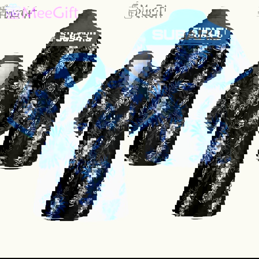 Subaru 3d hawaiian shirt Hawaii Shirt Shorts & Flip Flops