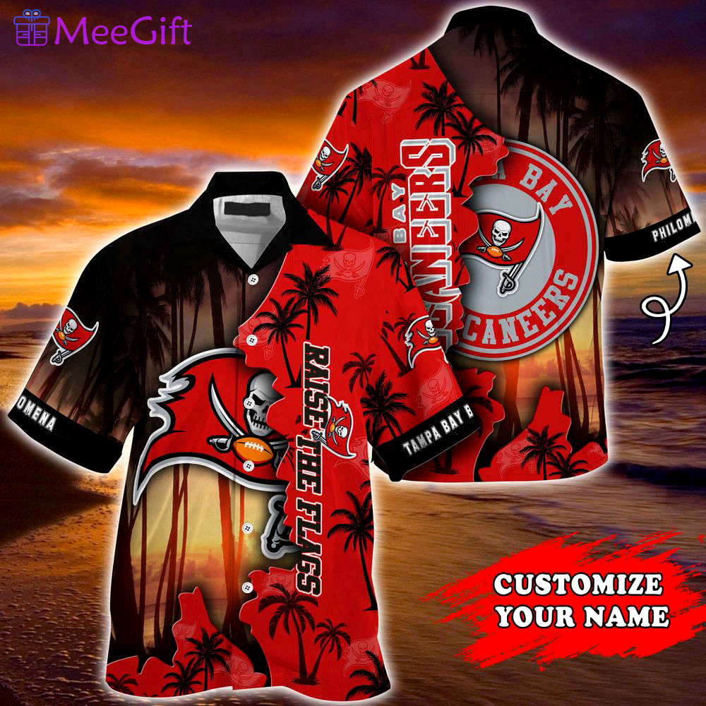 Tampa bay buccaneers nfl-customized summer hawaii shirt for sports enthusiasts Hawaii Shirt