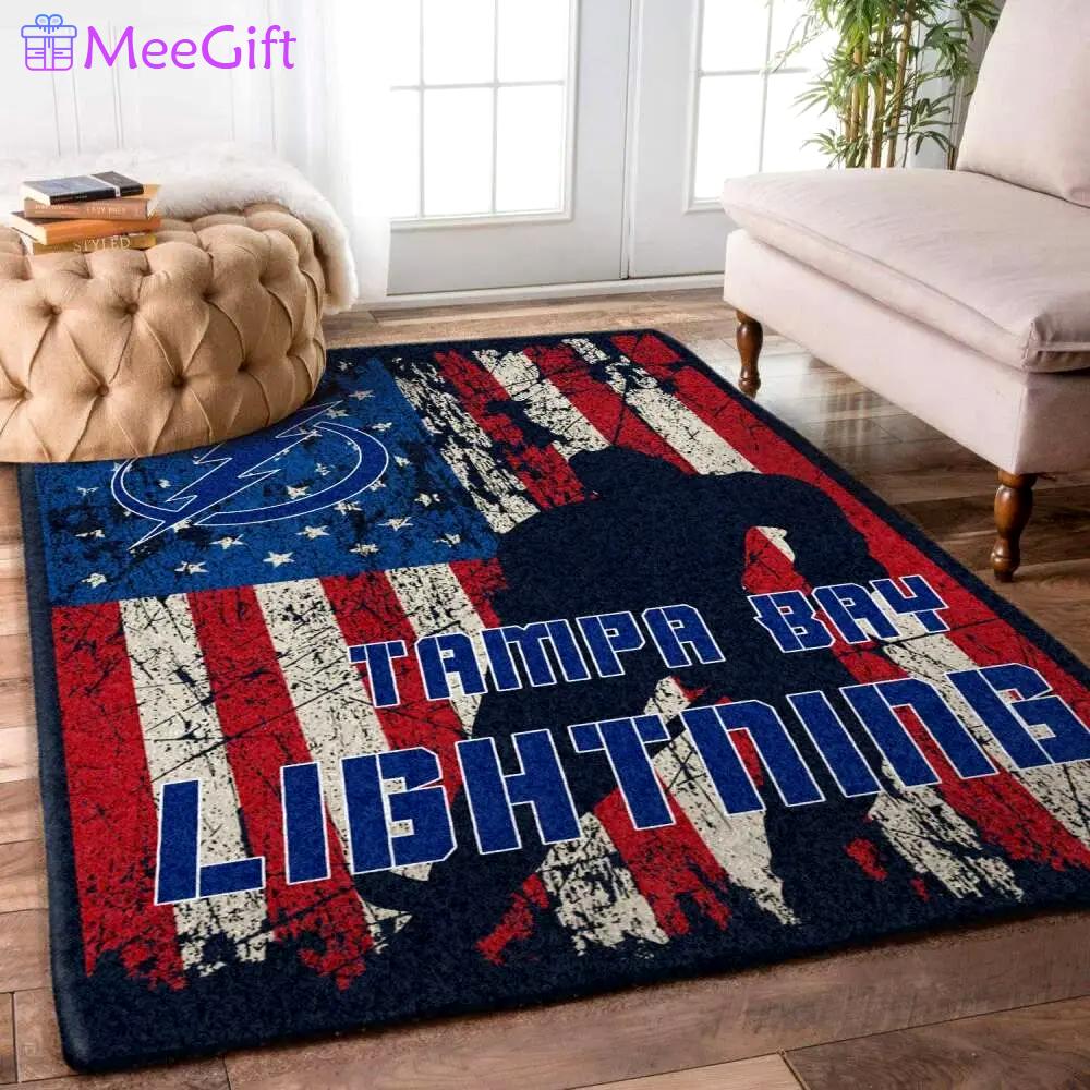 Tampa bay libhtthing area rug bedroom rug living room area rug home decor Rectangle Rug