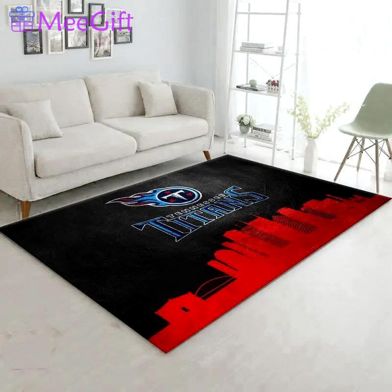 Tennessee titans american nfl 24 area rug living room and bed room rug Rectangle Rug