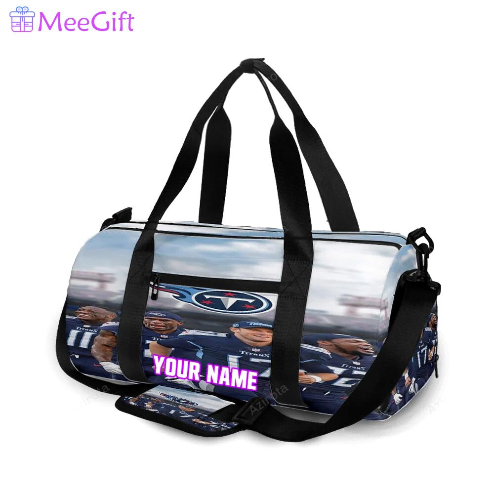 Tennessee titans players1 personalized name travel bag gym bag 2142 Travel Bag