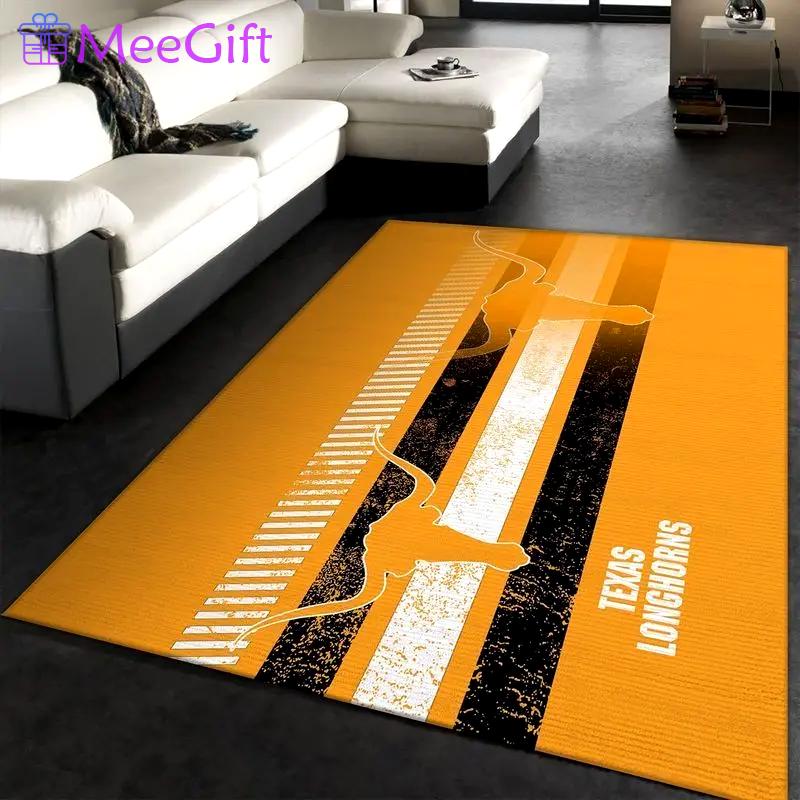 Texas longhorns ncaa 2 area rug living room bed room rug rectangle carpet Rectangle Rug