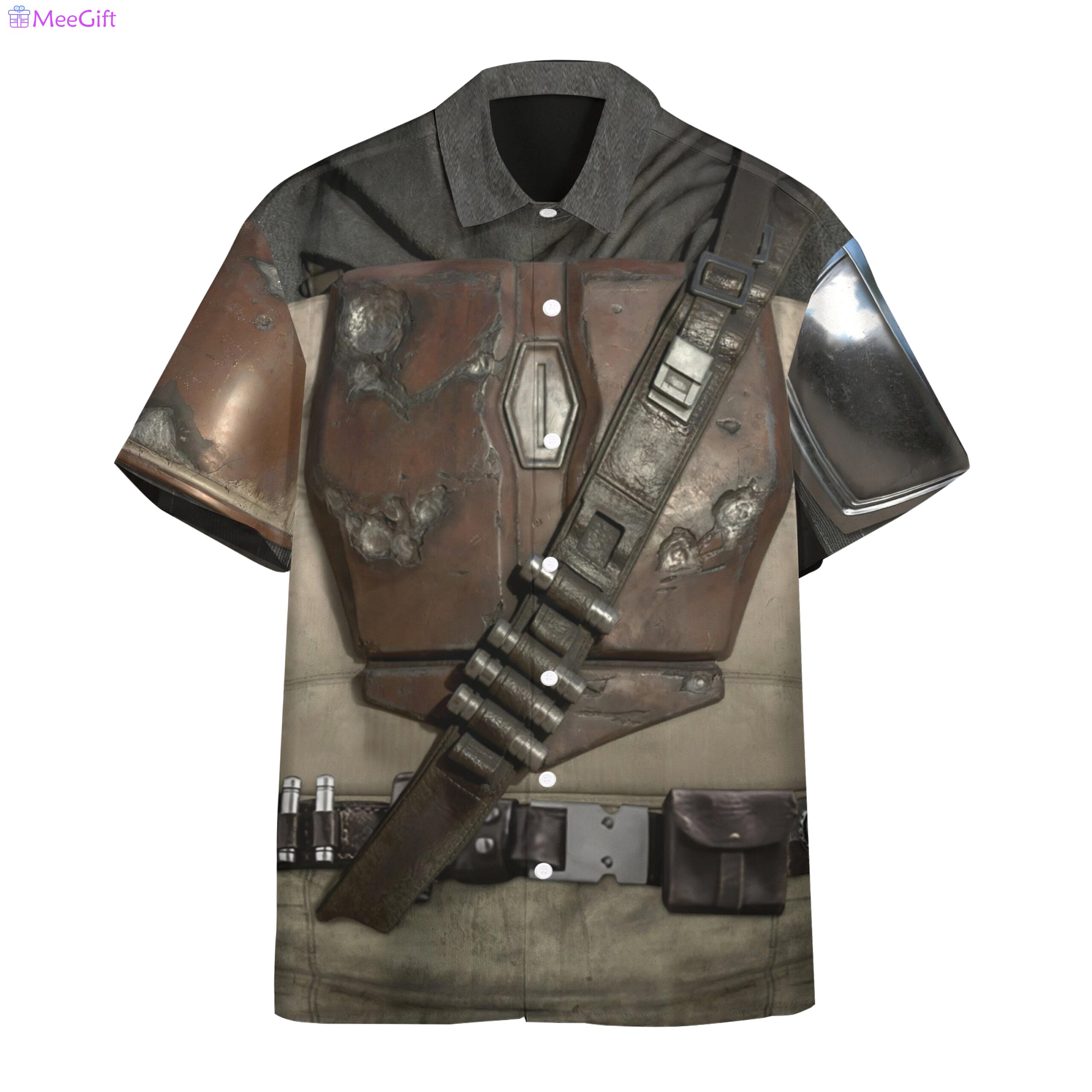 The mandalorian custom short sleeve shirt Hawaii Shirt Shorts & Flip Flops