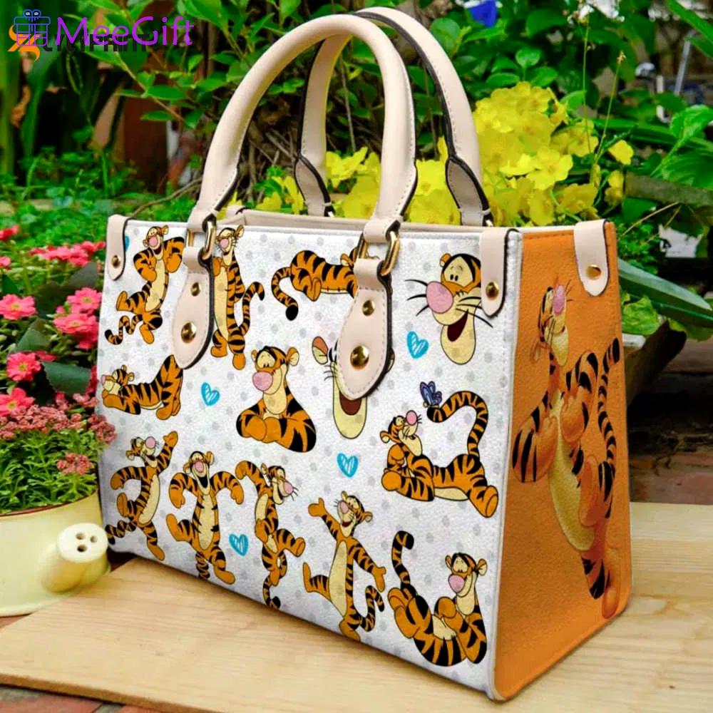 Tigger leather handbag gift for women 695 Women Leather Hand Bag