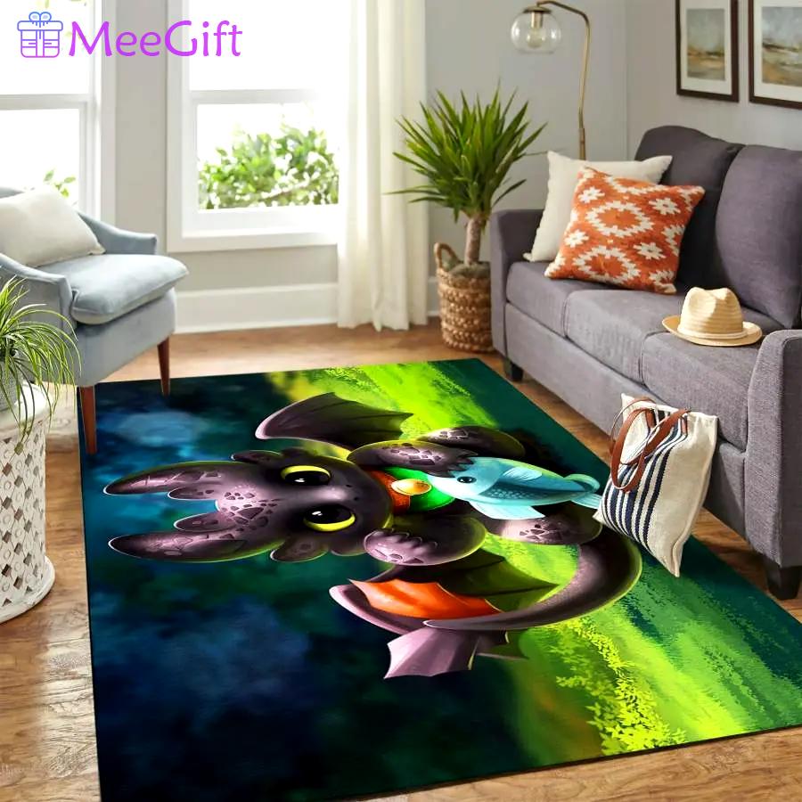 Toothless carpet200303129 home decor area rug living room Rectangle Rug