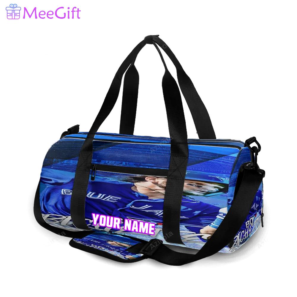 Toronto blue jays bo bichette1 personalized name travel bag gym bag 2477 Travel Bag