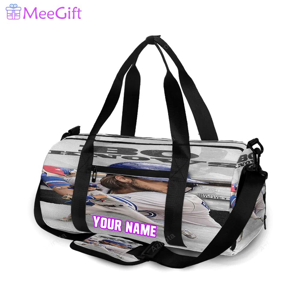 Toronto blue jays bo bichette10 personalized name travel bag gym bag 2576 Travel Bag