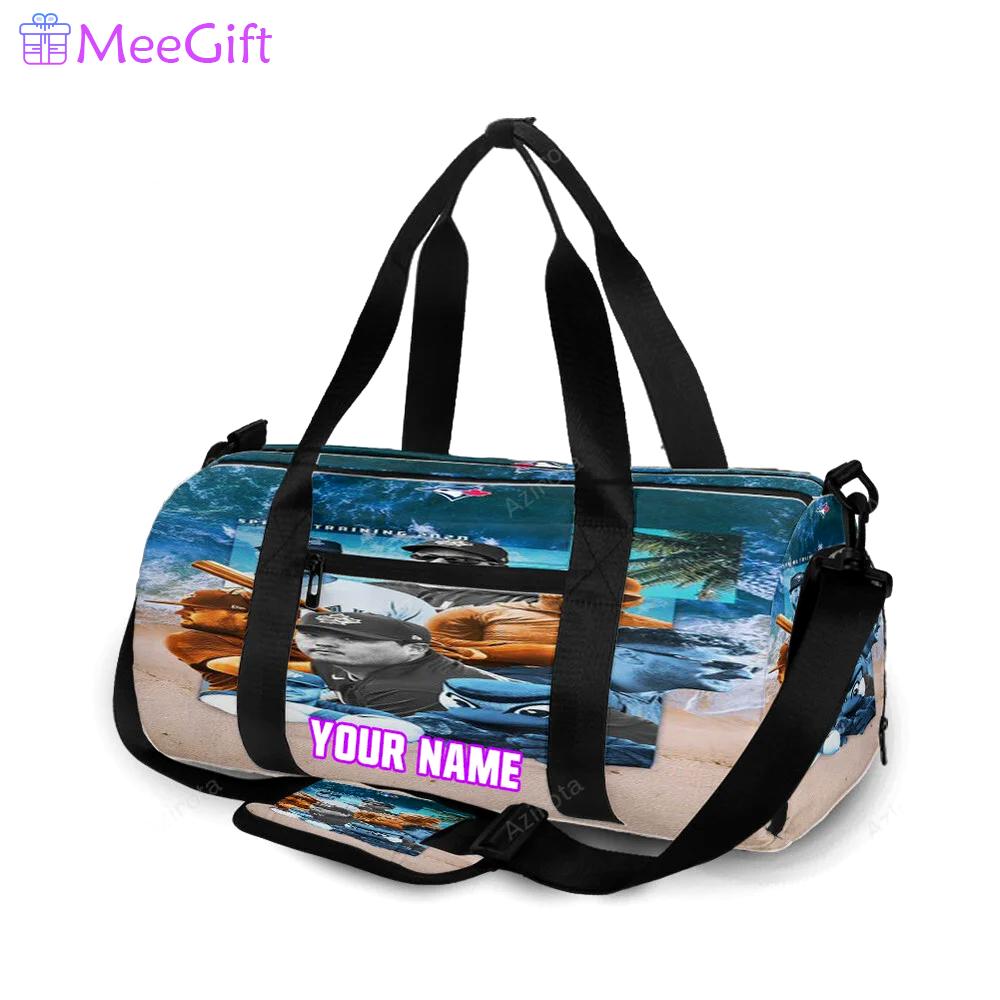 Toronto blue jays russell all players2 personalized name travel bag gym bag 2548 Travel Bag