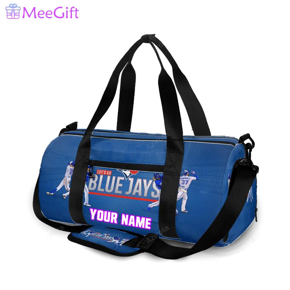 Toronto blue jays russell all players51 personalized name travel bag gym bag 2517 Travel Bag