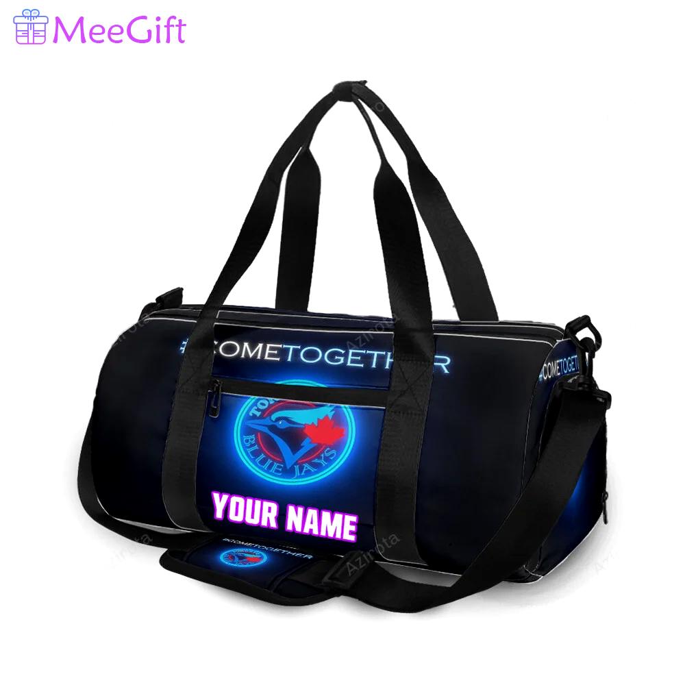 Toronto blue jays russell bird come together personalized name travel bag gym bag 2536 Travel Bag