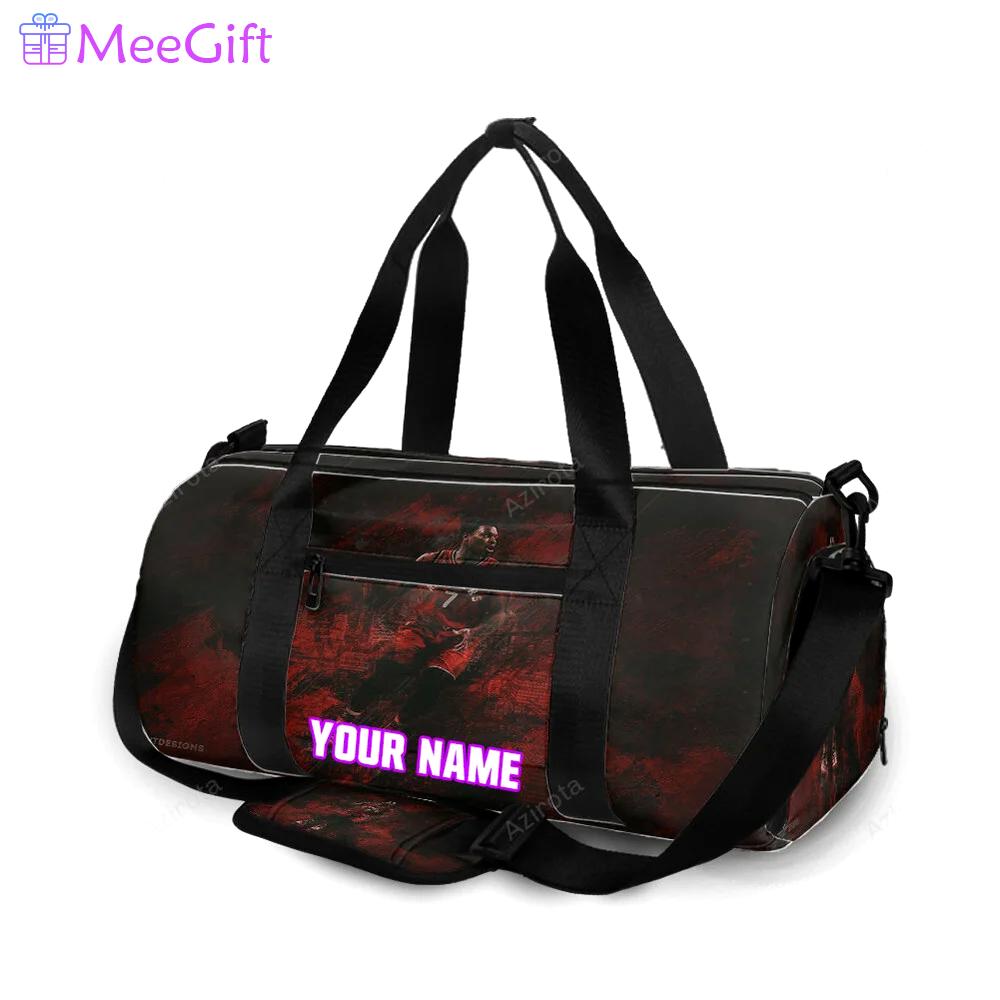 Toronto raptors kyle lowry2 personalized name travel bag gym bag 2541 Travel Bag
