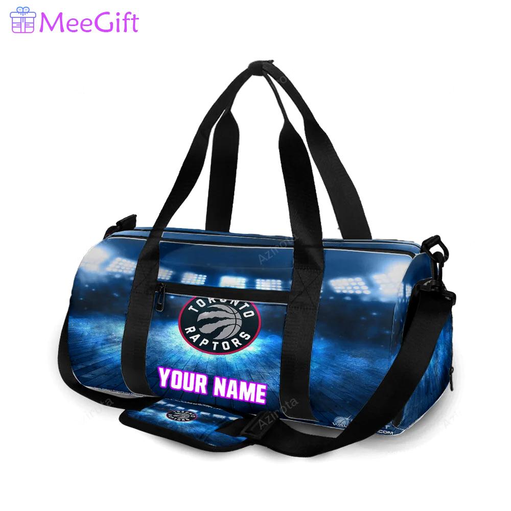Toronto raptors stadium personalized name travel bag gym bag 2603 Travel Bag