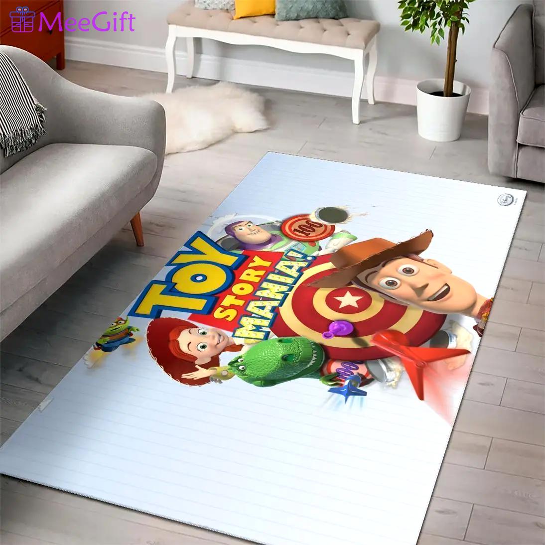 Toy story mania area rug living room rug home decors living room rug living room rug home decor floor decor Rectangle Rug
