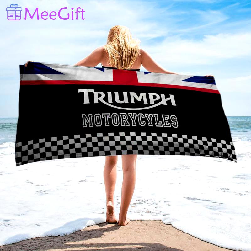 Triumph soft cotton bath large beach towel hot 2023 item fashion Beach Towel