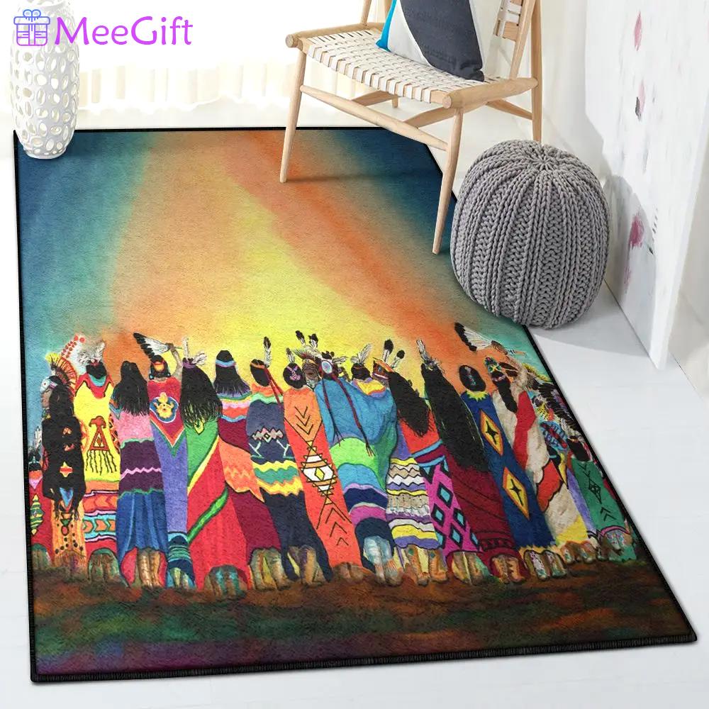Usa living room rugs, native american rug Rectangle Rug
