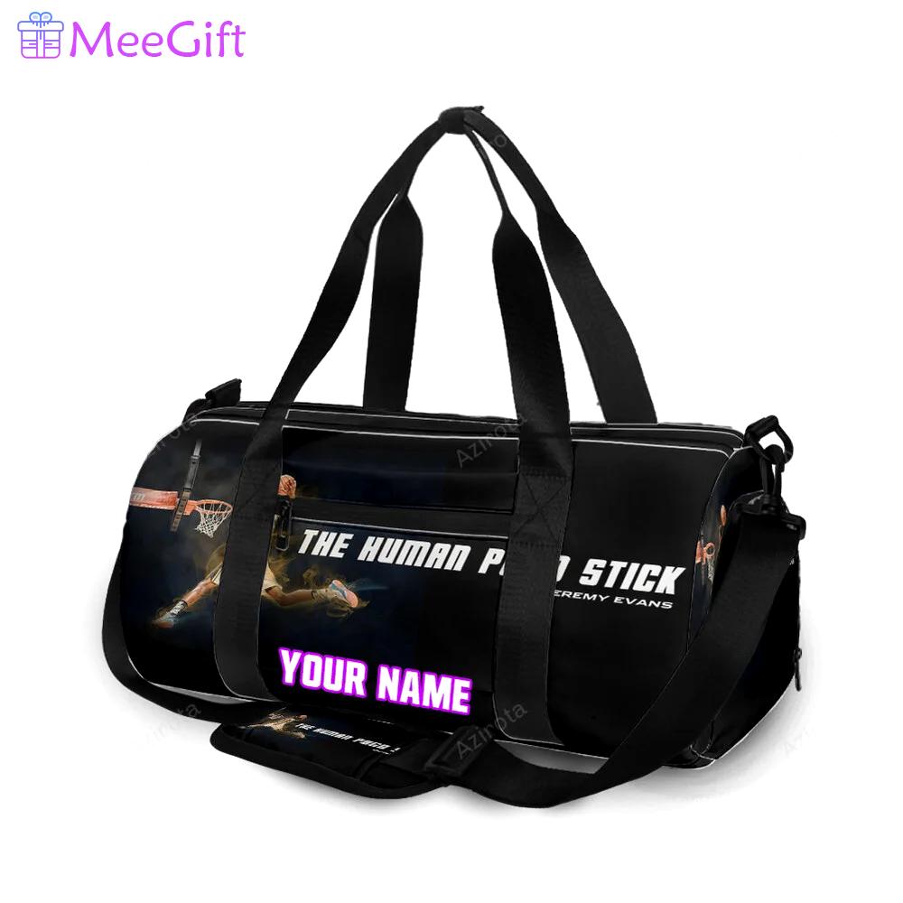 Utah jazz 40 jeremy evans v30 personalized name travel bag gym bag 2512 Travel Bag