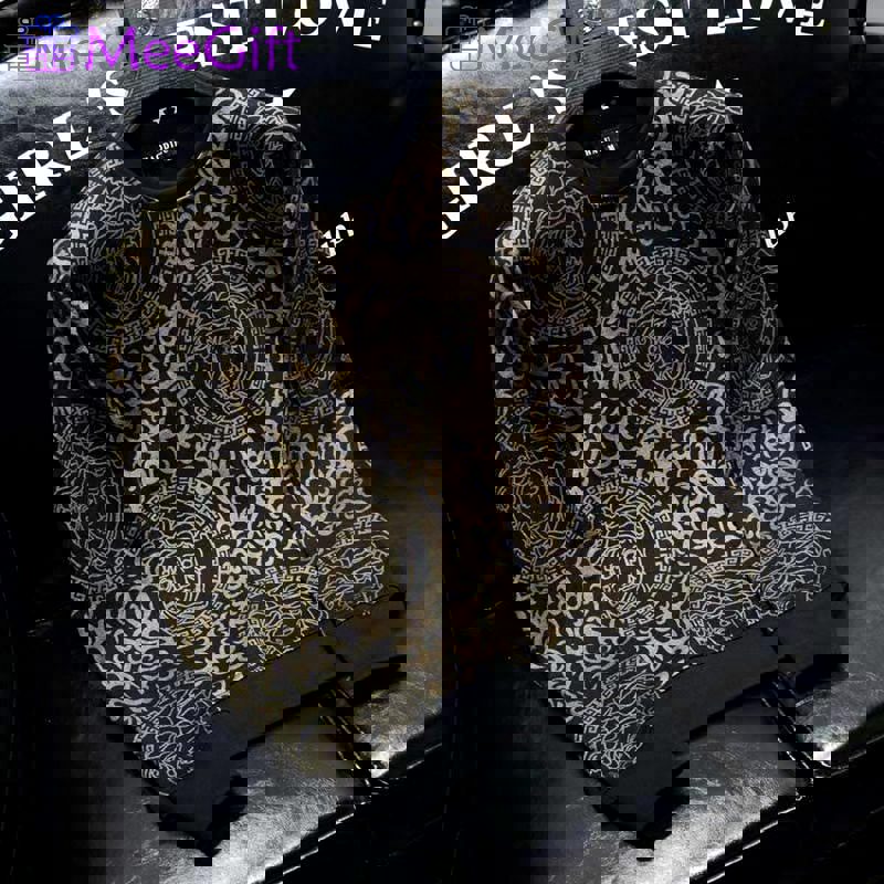 Versace luxury ugly sweater for winter hot 2024  style 205 Christmas Ugly Sweater