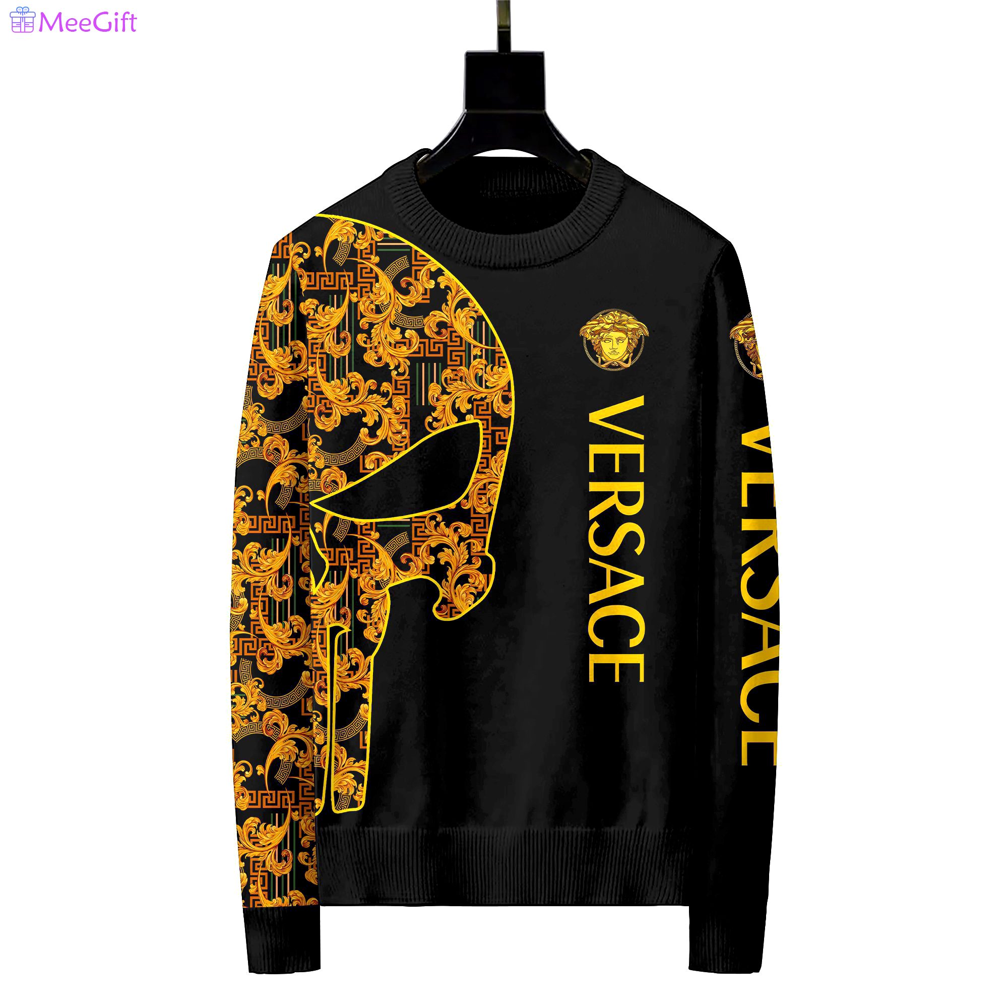 Versace luxury ugly sweater for winter hot 2024  style 701 Christmas Ugly Sweater