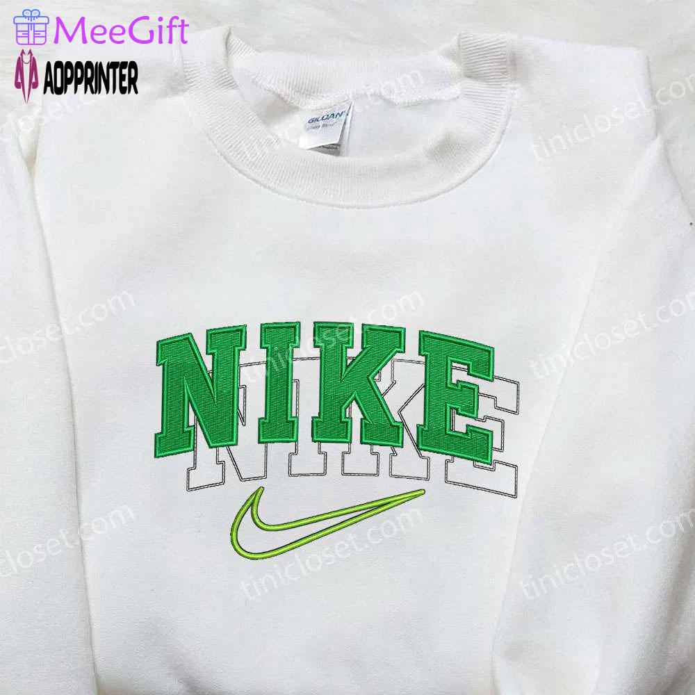 Vintage nike embroidered sweatshirt & shirt: best birthday gift ideas Embroidered Shirt