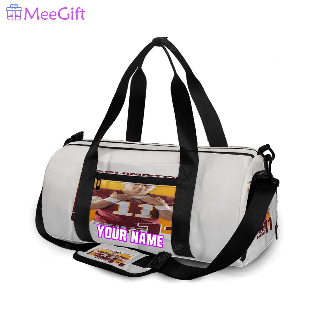 Washington football team alex smith1 personalized name travel bag gym bag 1603 Travel Bag