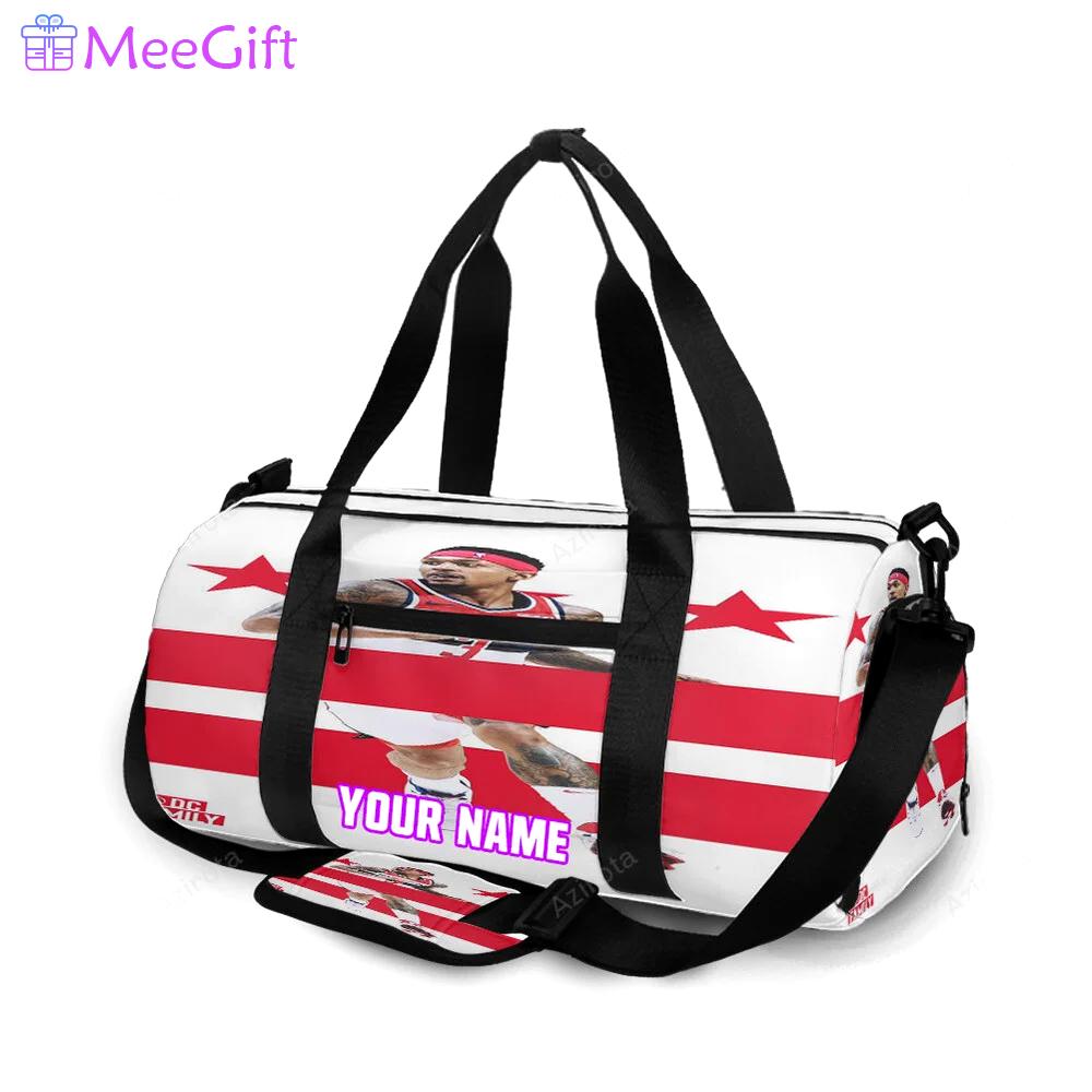 Washington wizards bradley beal6 personalized name travel bag gym bag 2568 Travel Bag