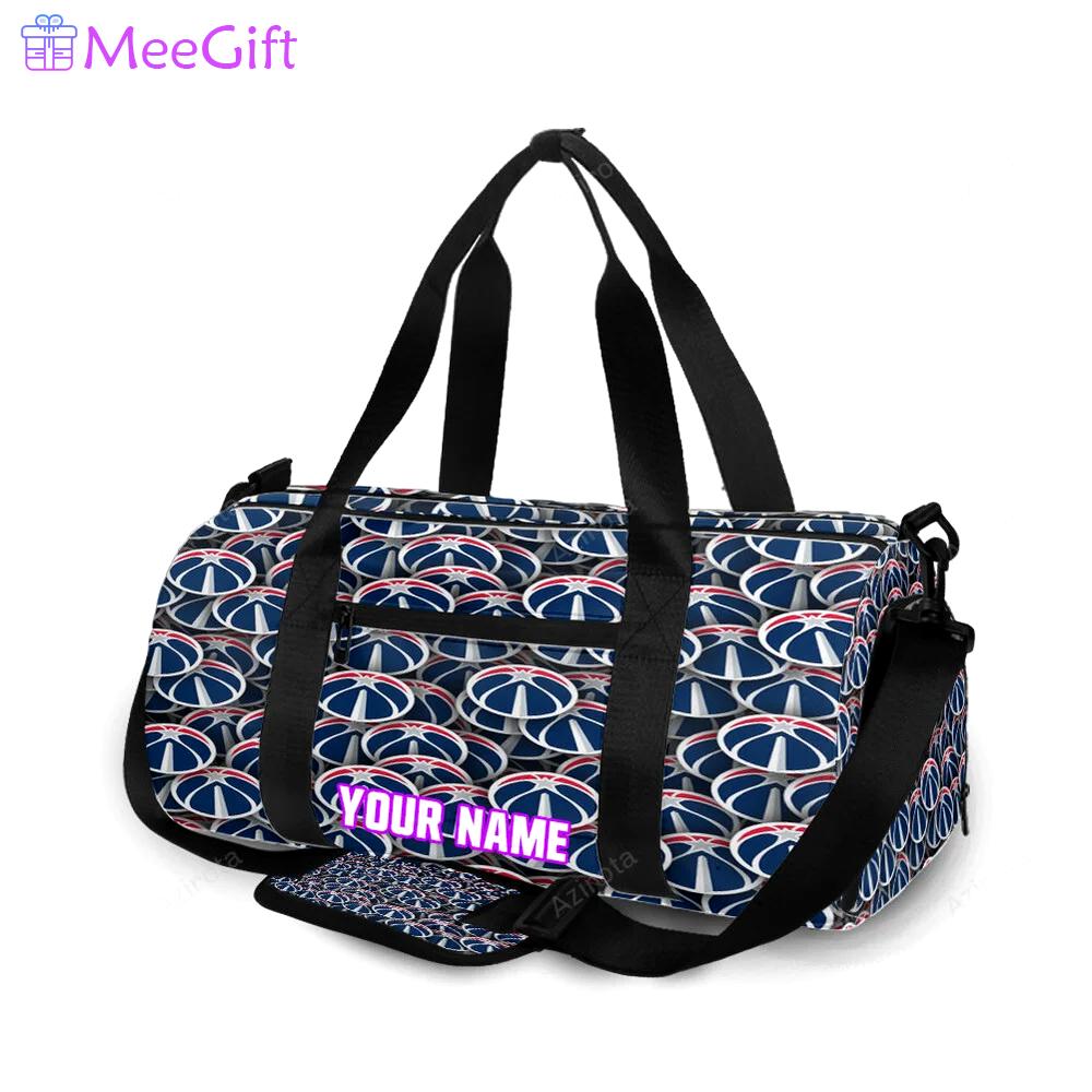 Washington wizards4 personalized name travel bag gym bag 2630 Travel Bag