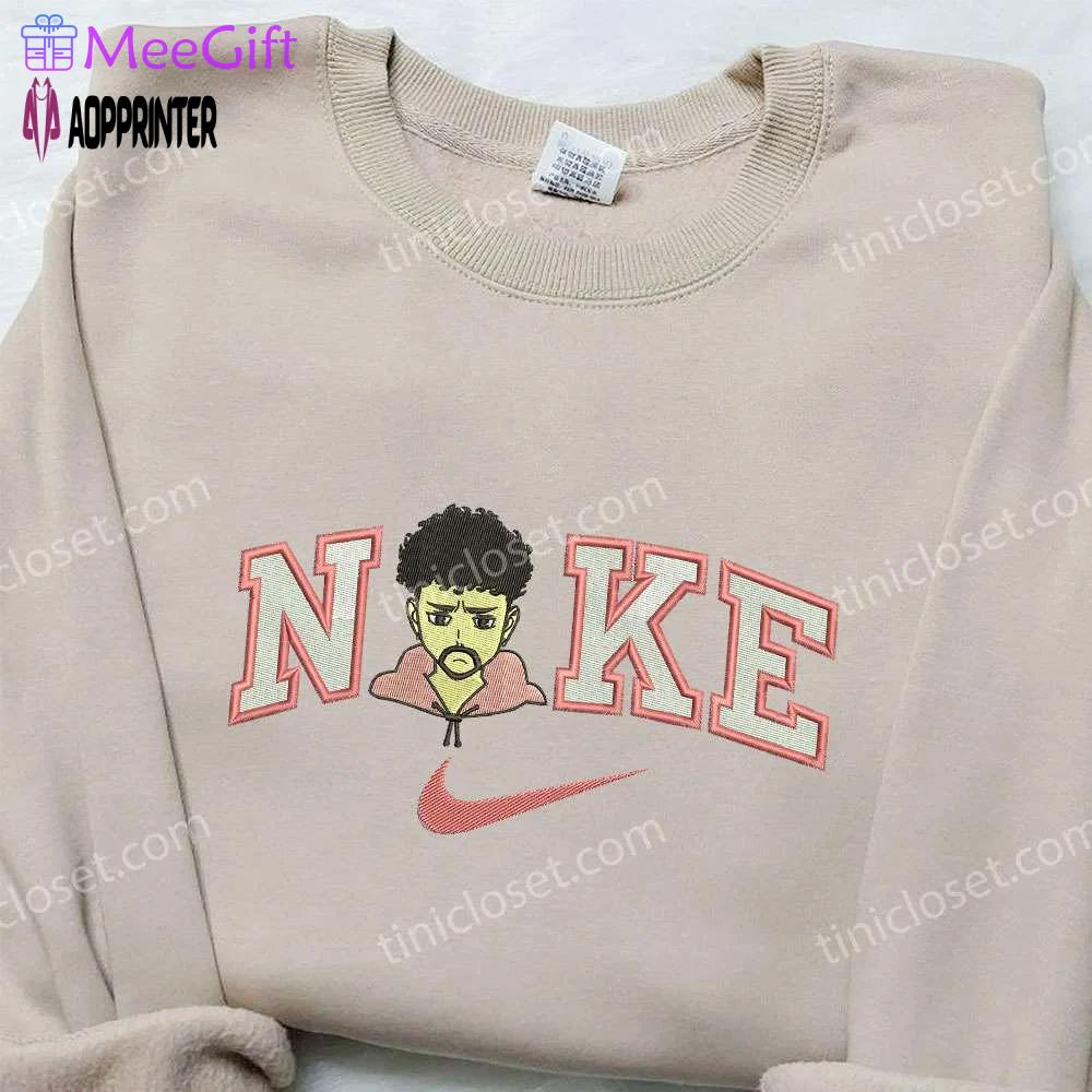 Wendknd x nike embroidered hoodie & celebrity shirt: stylish nike inspired embroidered collection Embroidered Shirt