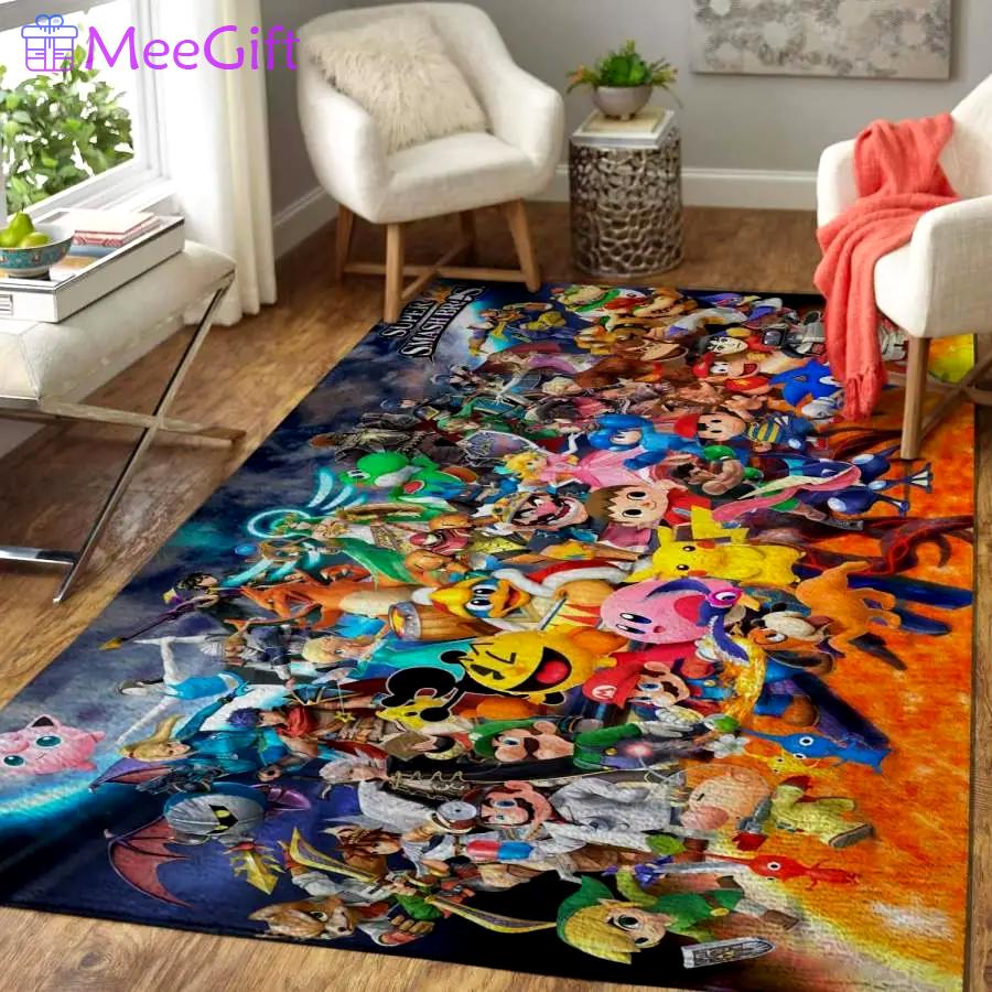 Wooden style nice gift home decor rectangle area rug living room rug home decor Rectangle Rug