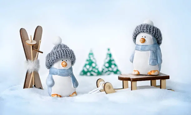 Penguin Christmas Decoration: A Novelty That Is, Indeed, Well-Loved All Year Round