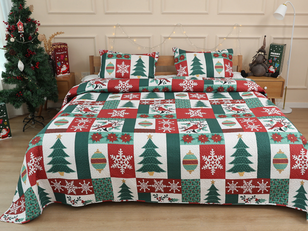 Twin Christmas Quilt Sewing Pattern For The Best Friend Duo