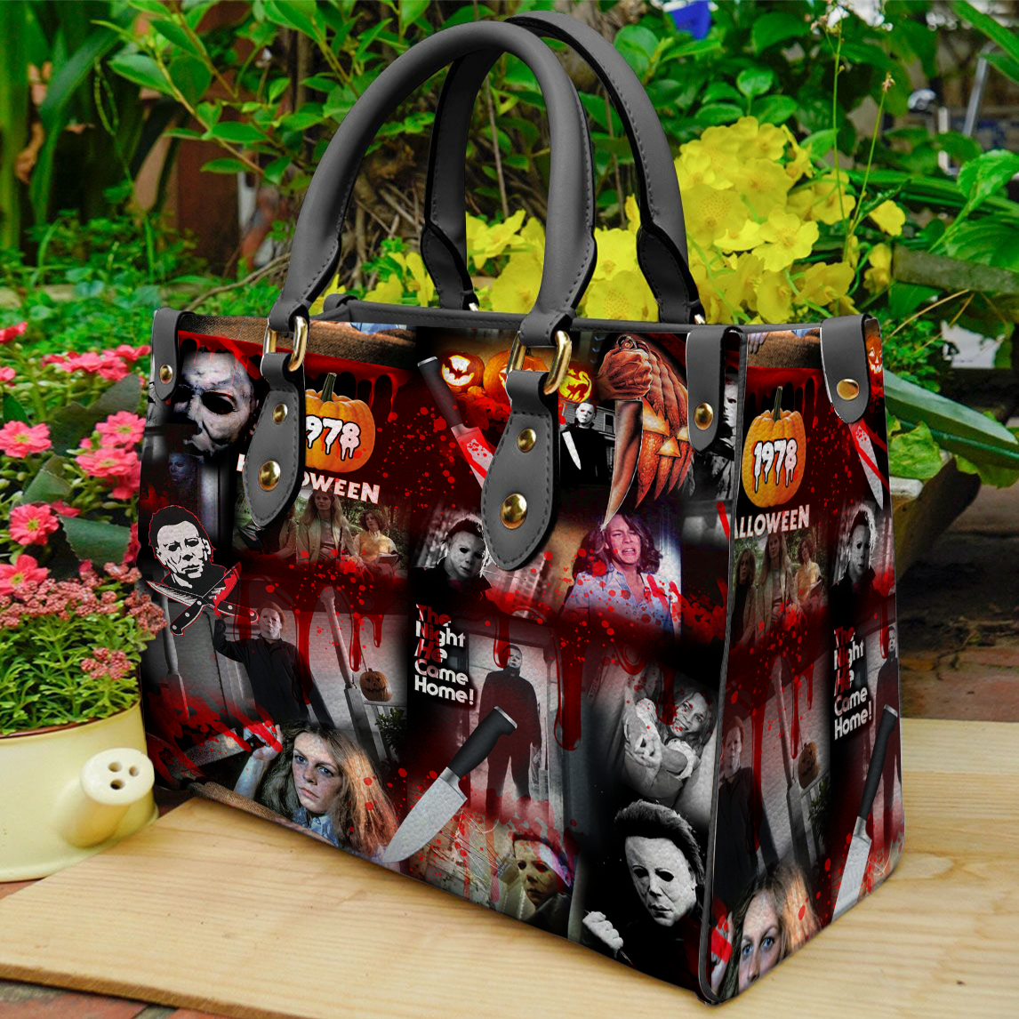 Michael myers women 3d small handbags nicegift wsh-r9i3