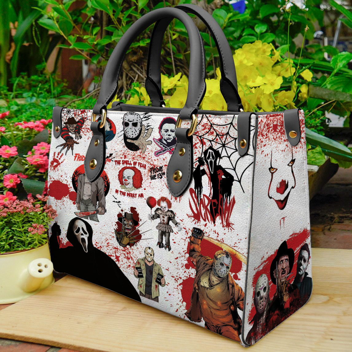Horror women 3d small handbags nicegift wsh-h7w4