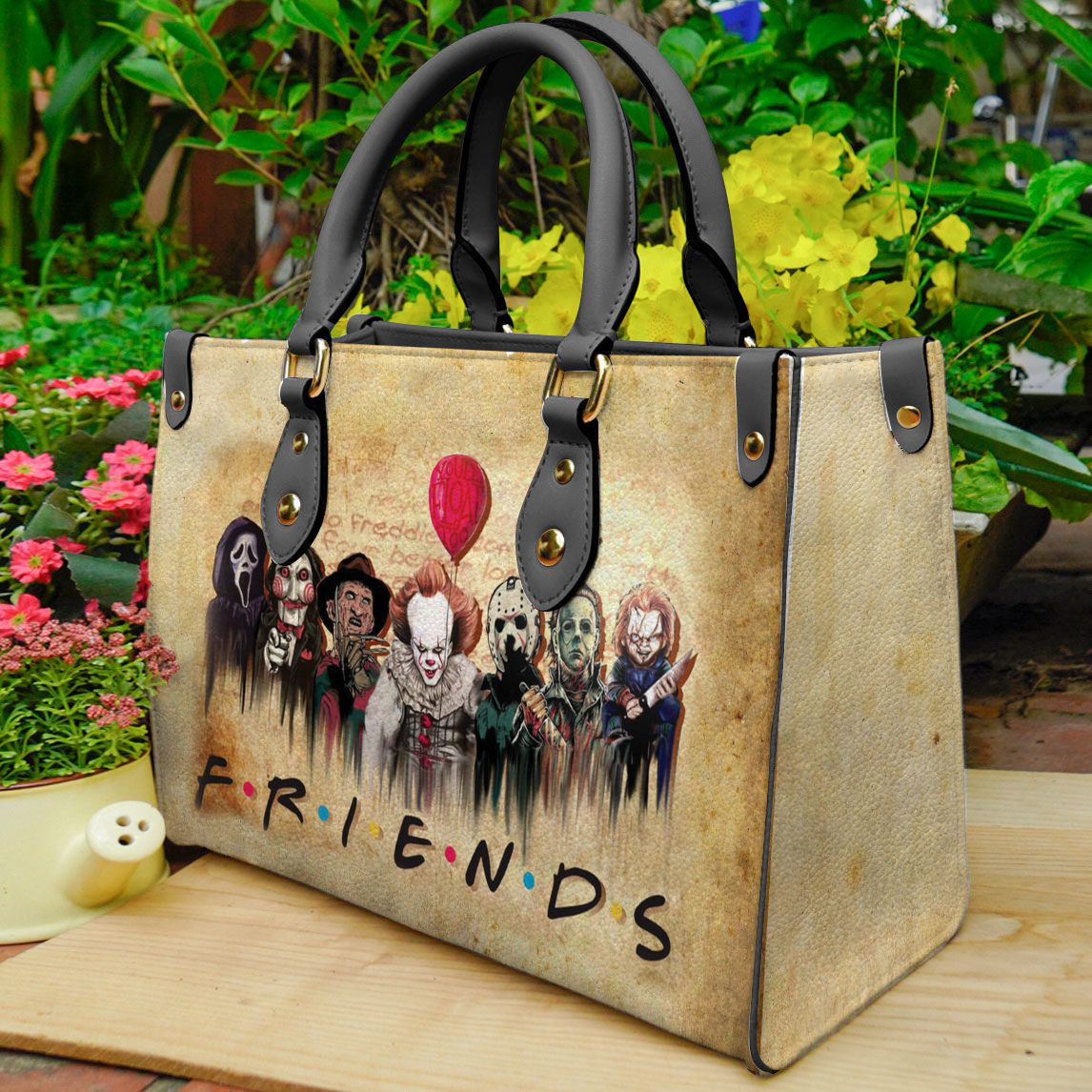 Horror f.r.i.e.n.d.s women 3d small handbags nicegift wsh-z4m2