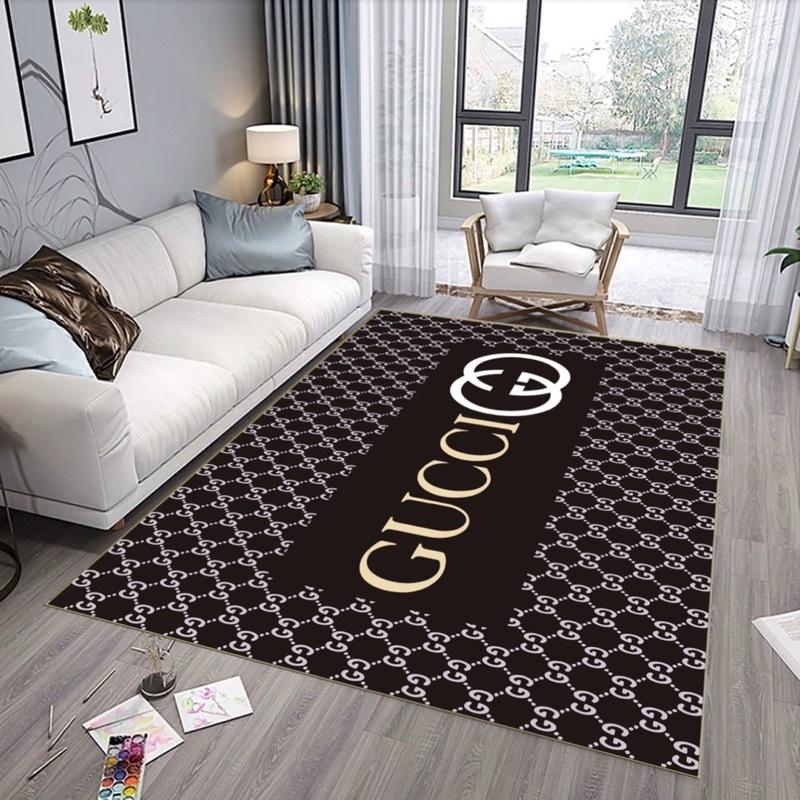 Rugs in Living Room and Bedroom - Gucci rug home decor black - rugs Rugs