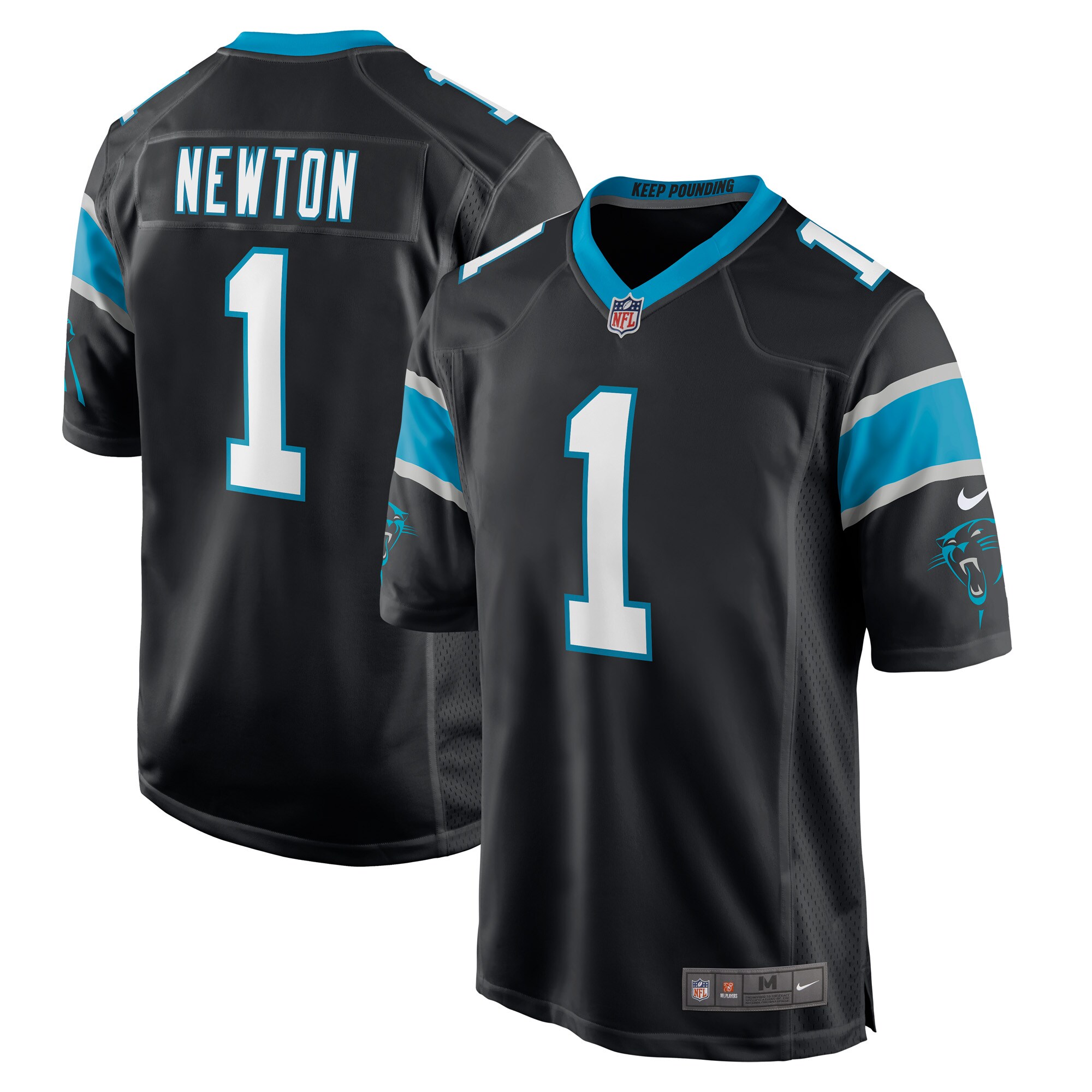 Cam newton carolina panthers nike player game jersey color black  Baseball NFL Jersey Replica NFLFootball Sports For Fans