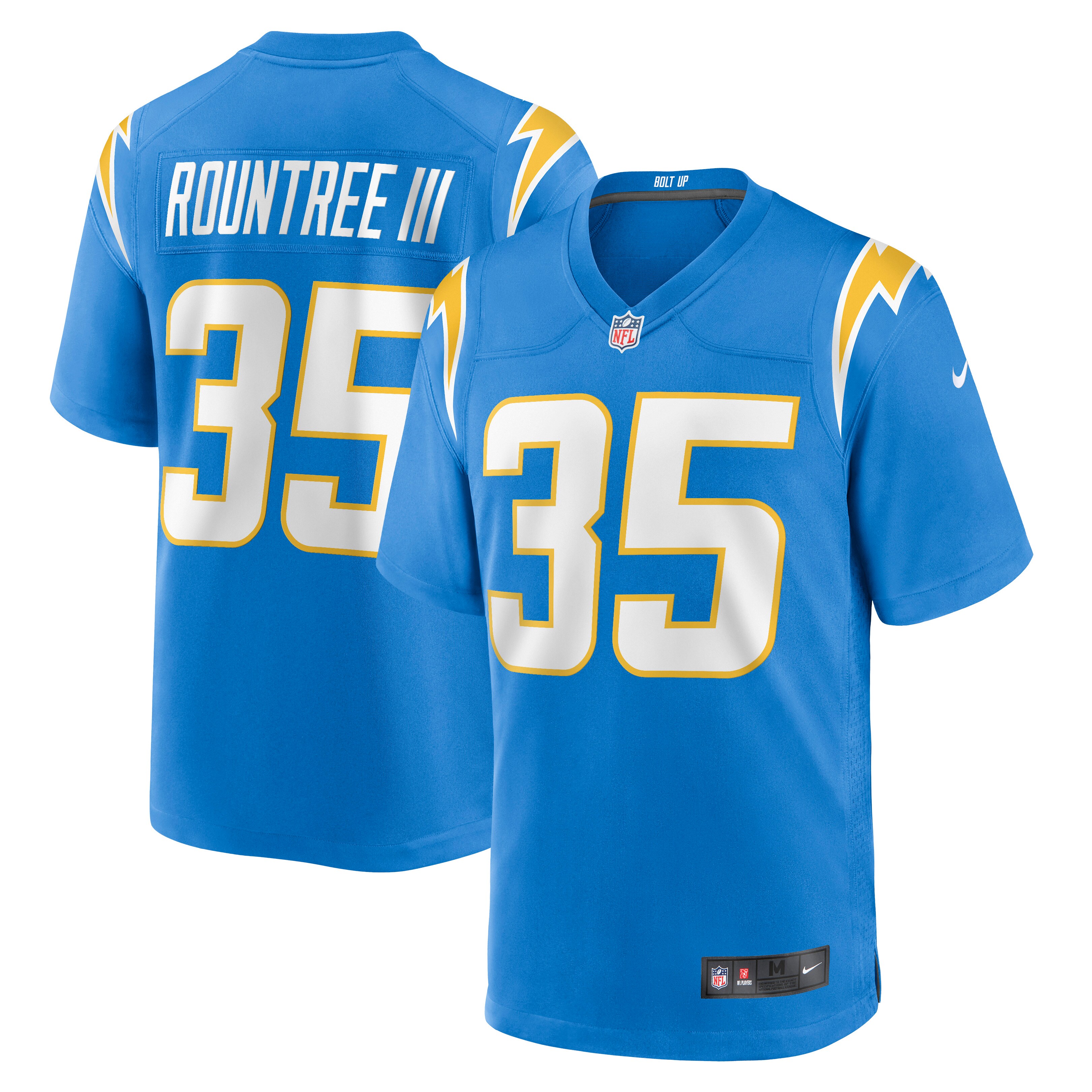 Larry rountree iii los angeles chargers nike game jersey color powder blue  Baseball NFL Jersey Replica NFLFootball Sports For Fans