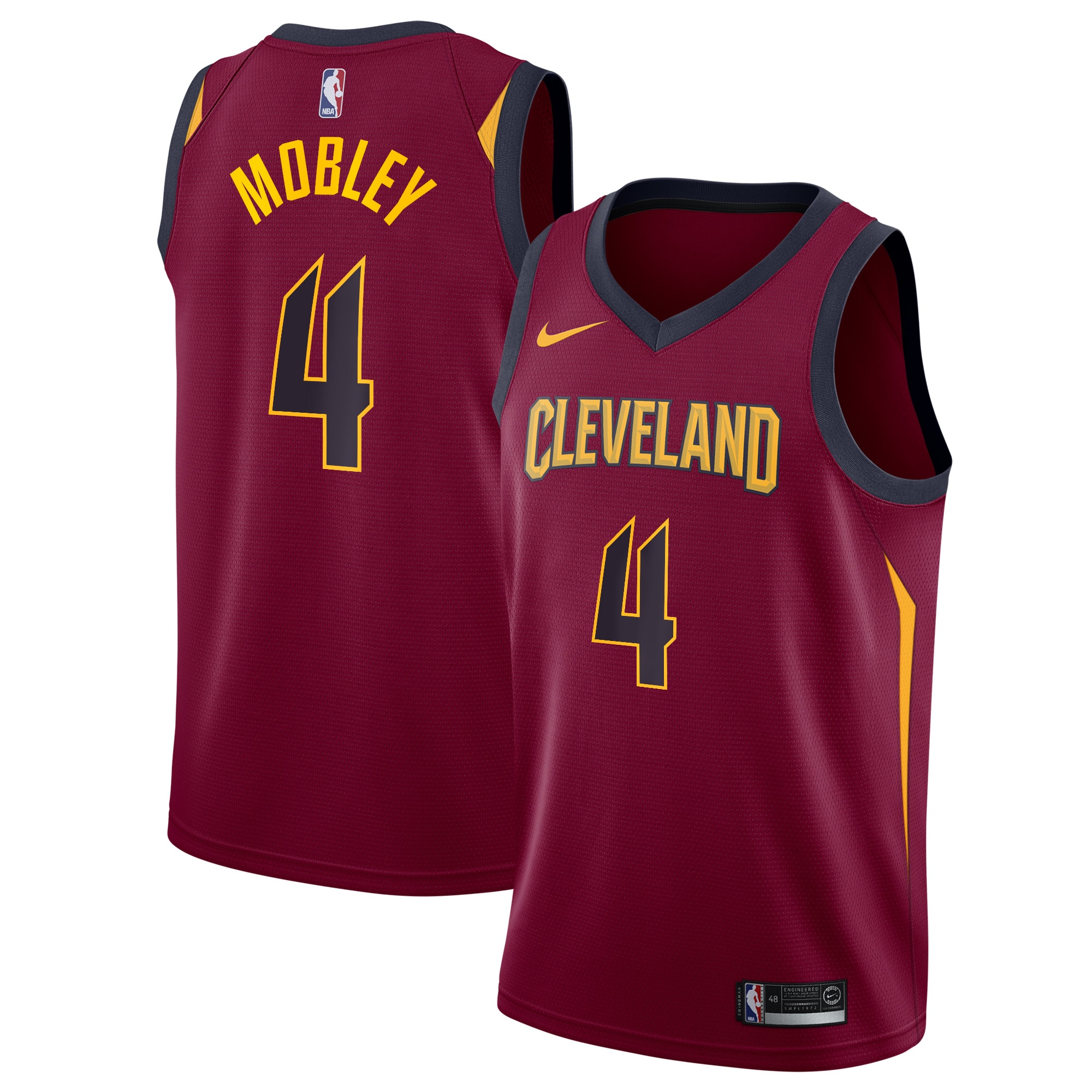 Evan mobley cleveland cavaliers nike 2023 nba draft first round pick swingman jersey wine icon edition Baseball NBA Jersey NBA Basketball Sports Replica Gift For Fans