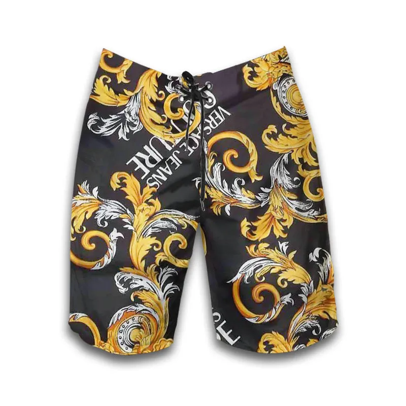 Versace golden black luxury brand premium fashion shorts for men luxury summer outfit trending 2023 58 Shorts For Ment