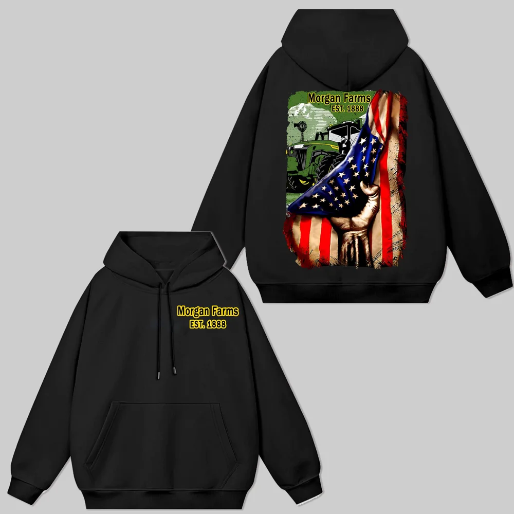 US Hoodie 2D (DTF) - Classic Design Meets Modern Comfort, Secure Your Style Now! - Personalized