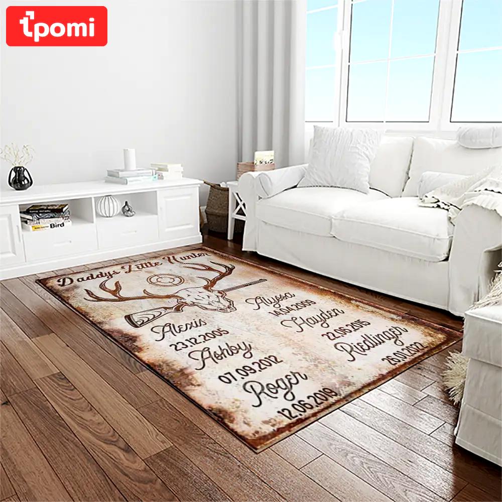 A letter to my dad, my father my hero hunting fav quote area rug meaningful gift for father’s day 06 Rectangle Rug