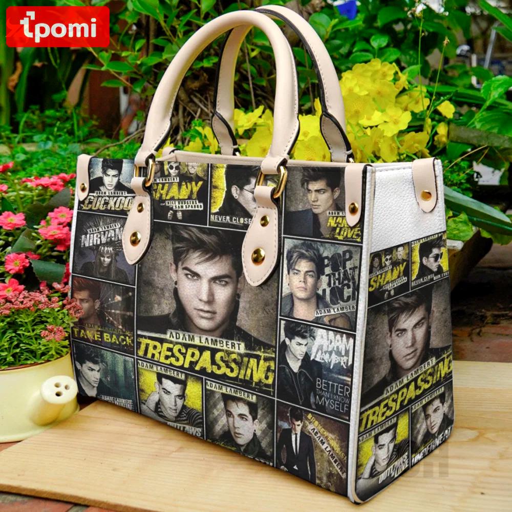 Adam lambert leather bag for women gift 1416 Women Leather Hand Bag