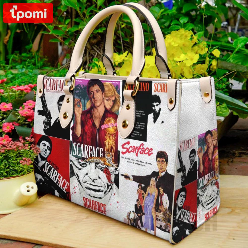 Al pacino leather bag for women gift 1044 Women Leather Hand Bag