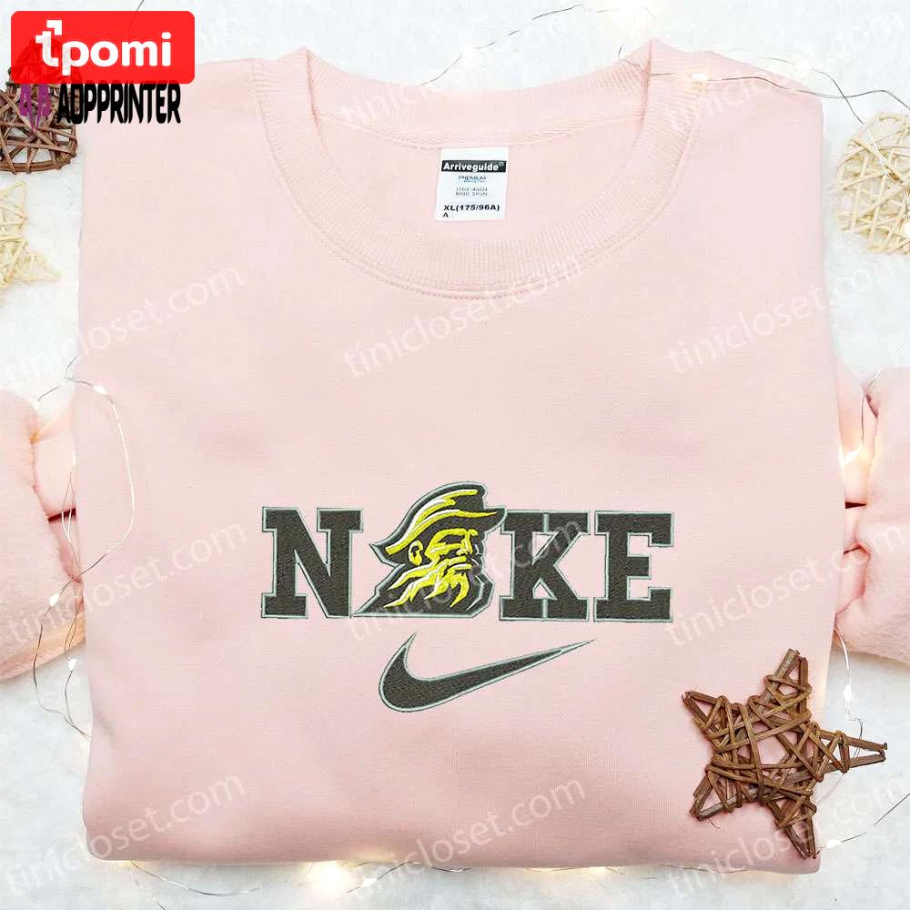 Appalachian state mountaineers x nike embroidered shirt & ncaa sports hoodie – best fandom gift idea Embroidered Shirt