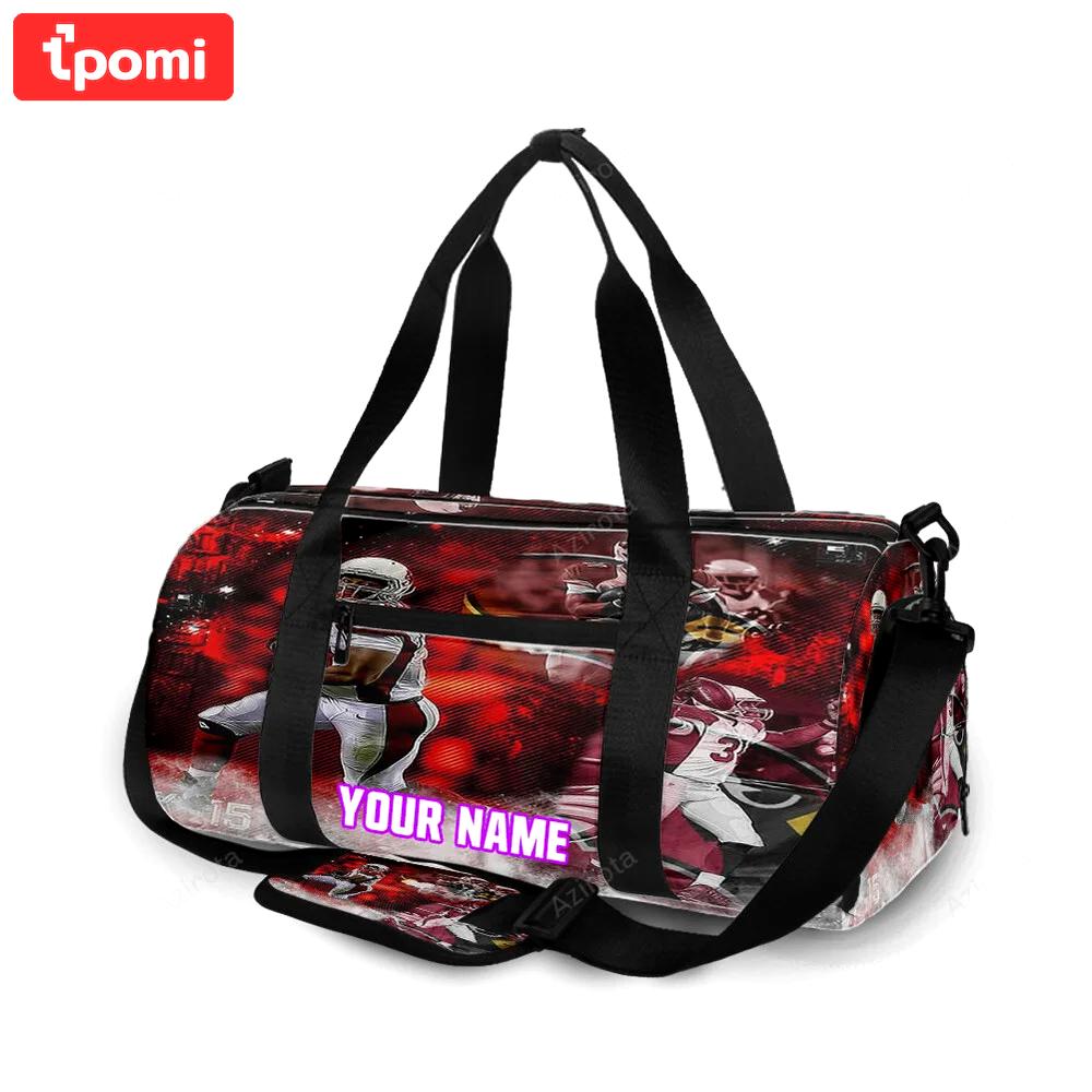 Arizona cardinals all players2 personalized name travel bag gym bag 2074 Travel Bag